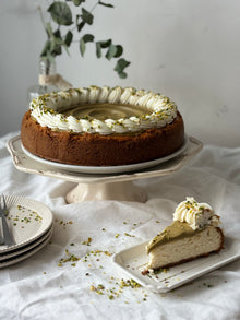 New York Cheesecake al pistacchio