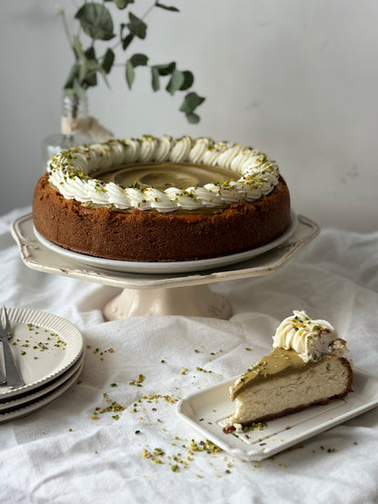 New York Cheesecake al pistacchio