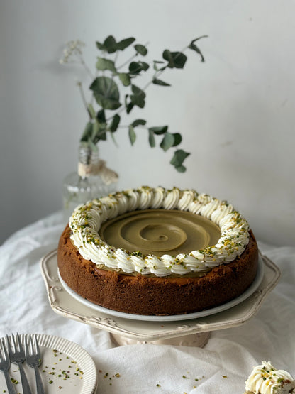 New York Cheesecake al pistacchio