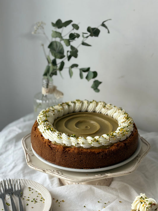 New York Cheesecake al pistacchio