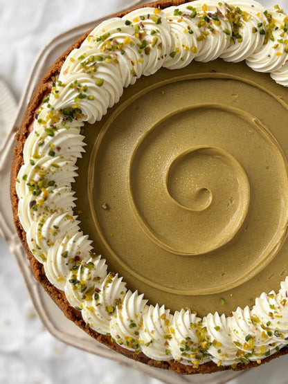New York Cheesecake al pistacchio