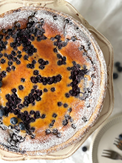Crostata ricotta e mirtilli