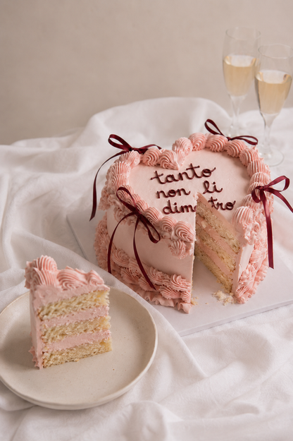 Vintage Heart Cake