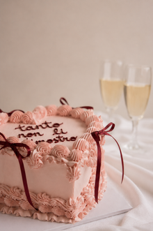 Vintage Heart Cake