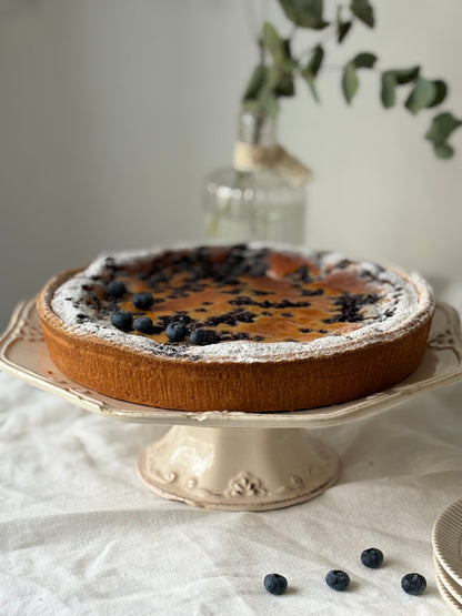 Crostata ricotta e mirtilli
