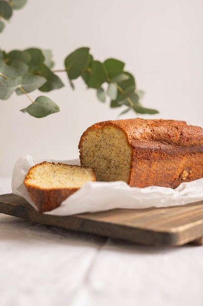 Plumcake al limone e semi di papavero