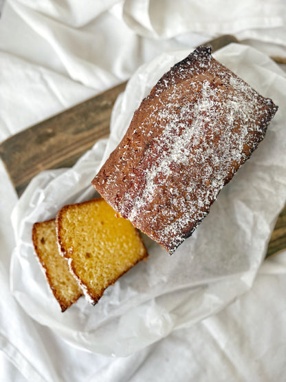 Piñacolada plumcake