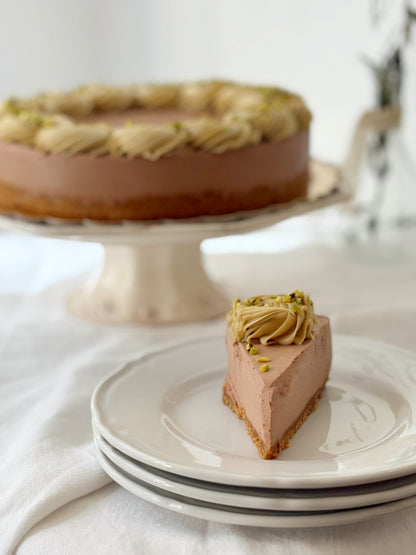 Cheesecake Fredda Cioccolato e Pistacchio